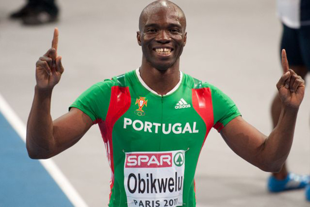 O vice-campeão olímpico Francis Obikwelu é o padrinho da 25.ª edição da corrida São Silvestre do Sado