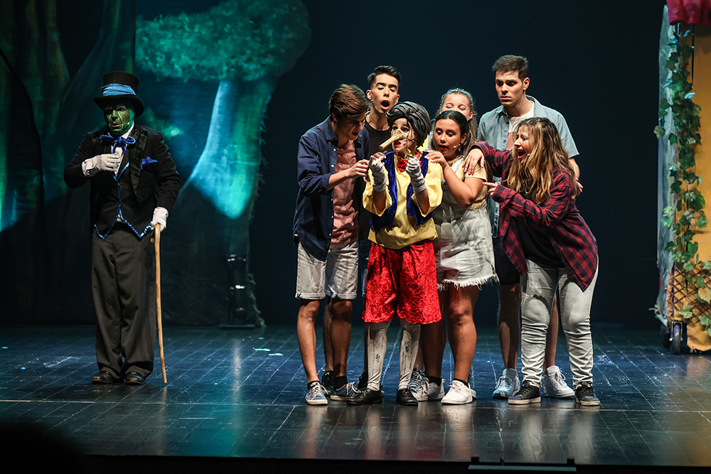 'Pinóquio' apresentou-se no Fórum Municipal Luísa Todi em espetáculo da GATEM - Espelho Mágico