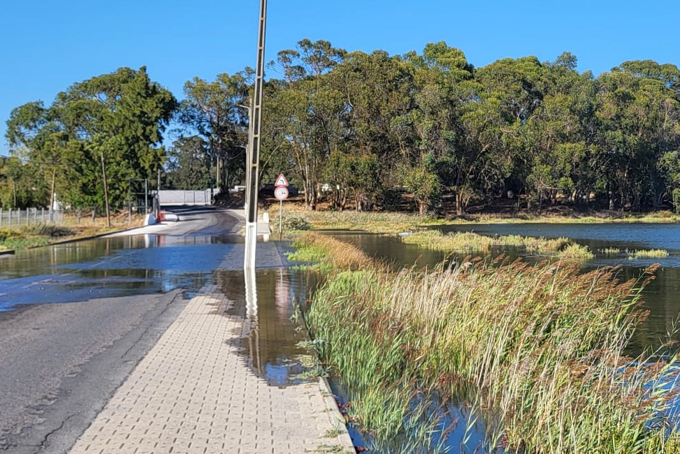 Galgamento estuarino - Estrada de Santo Ovídeo