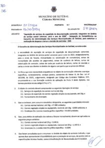 miniatura de 005 GAP 44-2024 – Aquisição serviços expedição documentação comercial-Serviço postal universal ano de 2025-SMS
