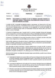 miniatura de 007 DAF 106-2024 – Regulamento Isenção IMT