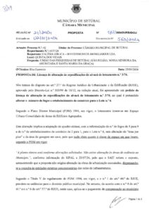miniatura de 019 – DURB-DIGU – Licença de alteração às especificações do alvará de loteamento n.º 3-74 – Proc. 42