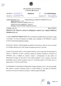 miniatura de 020 – DURB-DIGU – Minuta de contrato de urbanização a celebrar com MORNING PERSPECTIVE LDA. – Proc. 21-21