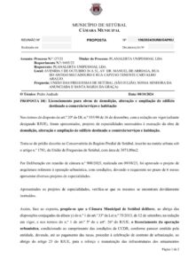 miniatura de 033 DURB-GAPRU 196-2024-Licenciamento para obras de demolição, alteração e ampliação de edifício destinado a comercio