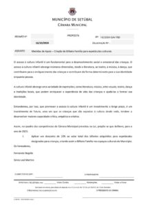 miniatura de 052 GAVPSD 10-2024 – Criação de Bilhete Família