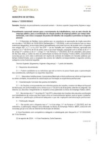 miniatura de Aviso n.º 22335.2024.2 Diário da República