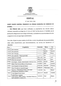 miniatura de Edital nº 269