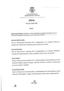 miniatura de Edital nº 270
