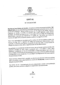 miniatura de Edital nº 275