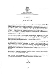 miniatura de Edital nº 284