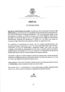 miniatura de Edital nº 285