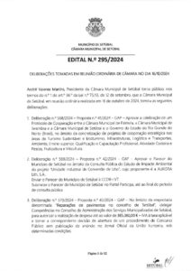 miniatura de Edital nº 295