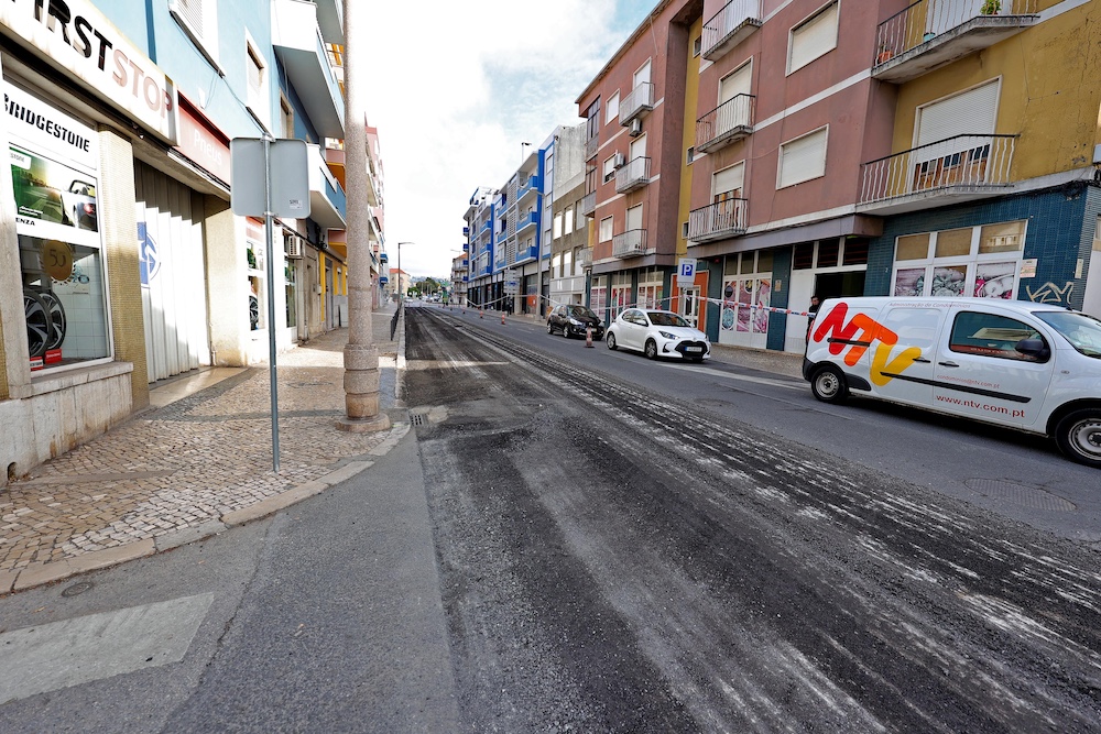 Repavimentação da Rua José Pereira Martins