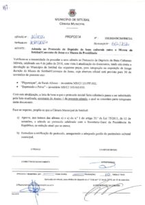 miniatura de 07-DCDJ-DICUL 132-2024 – Adenda ao Protocolo de Depósito de bens culturais entre o Museu de Setúbal e Museu da Presidência