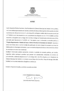 miniatura de Aviso