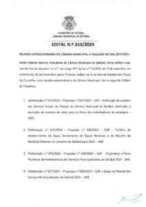 miniatura de Edital 310-2024 – 28-11-2024 – Reunião Extraordinária