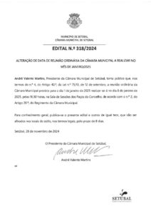 miniatura de Edital 318-2024 – Alteração data reunião janeiro_2025
