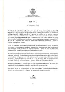 miniatura de Edital nº 302