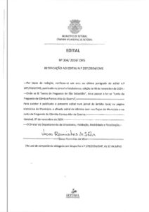 miniatura de Edital nº 304