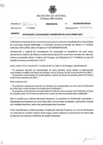 miniatura de 009-DAF-DICOR 132-2024 – Ratificação-Adjudicação-Empréstimos Curto Prazo 2025