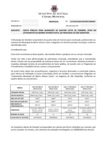 miniatura de 011-DAF-DICONT-SERGEP 137-2024 – Hasta Pública-Loteamento Bairro Afonso Costa – 4 Lotes