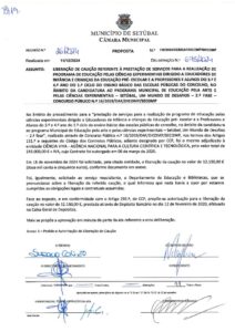 miniatura de 019-DEB-DAF-DICOMP-SECOMP 135-2024 – Liberação de caução