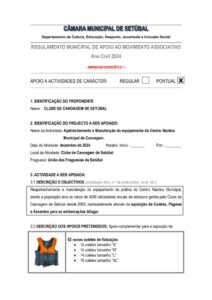 miniatura de 040-DCDJ-DIDES 149-2024 – Clube de Canoagem de Setúbal – apoio financeiro