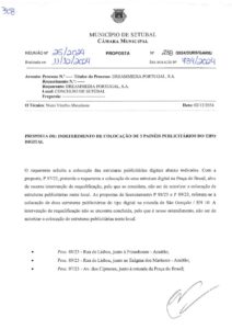 miniatura de 058-DURB-GARIU 238-2024 – Proposta indeferimento colocação 3 painéis publicitários tipo digital
