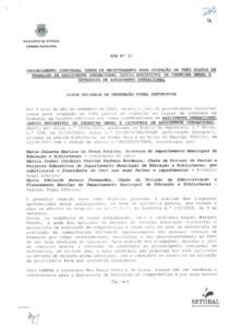 miniatura de Ata n. 11 – Lista Unitária Ordenação Final Definitiva