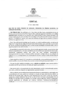 miniatura de Edital nº 311