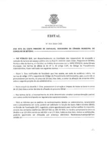 miniatura de Edital nº 314