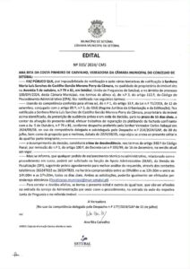 miniatura de Edital nº 315