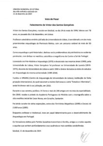 miniatura de Voto de Pesar – Victor dos Santos Gonçalves (PS)