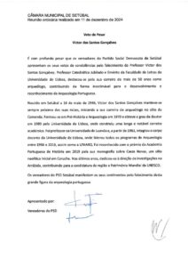miniatura de Voto de Pesar – Victor dos Santos Gonçalves (PSD)