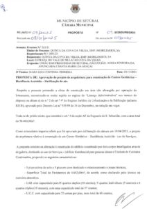 miniatura de 007-DURB-DIGU 01-2025 – Projeto de arquitetura para construção de Centro Geriátrico–Ratificação do ato