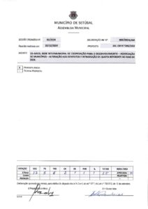 miniatura de 06-Delib. 064-2024-AM-Delib. CM 580-2024_CD-ARICD Alteração Estatutos e Quota ano 2024