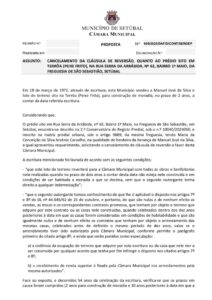 miniatura de 12-DAF-DICONT-SERGEP 09-2025–Cancelamento Cláusula Reversão-Prédio na Rua Serra da Arrábida 62