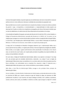 miniatura de Códio de Conduta do Municipio de Setubal – 2025