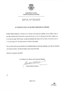 miniatura de Edital nº 05