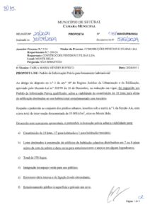 miniatura de 015-DURB-DIGU 175-2024 – Pedido de informação prévia para Loteamento Habitacional Proc. 2-24