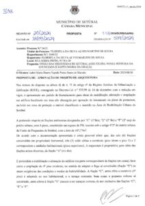 miniatura de 018-DURB-GAPRU 178-2024 – Aprovação de projeto de arquitetura Proc. 54-23