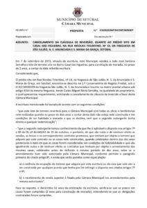 miniatura de 05-DAF-DICONT-SERGEP 18-2025-Cancelamento clausula Reversao-Carlos Serralha