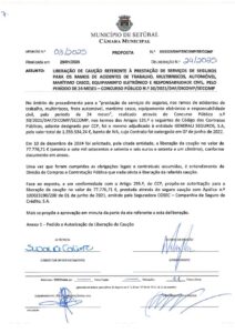 miniatura de 07-DAF-DICOMP-SECOMP 03-2025-Liberação caução de prestação de Seguros