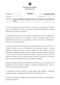 miniatura de 19-DURB-GAPGPA 47-2025-Projeto Regulamento Municipal-Gestão das Atividades nas Zonas Balneares de Setúbal