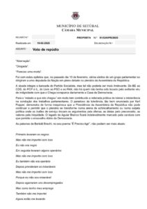 miniatura de 22-GAVPS 01-2025 – Voto de repúdio