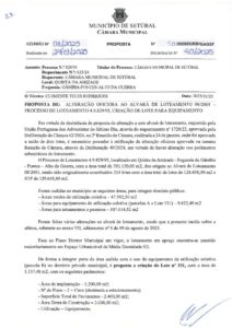 miniatura de 23-DURB-GAGEF 10-2025-Alteração oficiosa do Alvará de Loteamento 08-2001