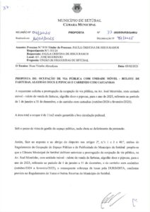 miniatura de 37-DURB-GARIU 37-2025 – Ocupacao via publica com unidade movel