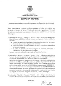 miniatura de Edital 041-2025 – 19-02-2025 (Deliberações)