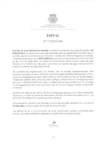 miniatura de Edital nº 17