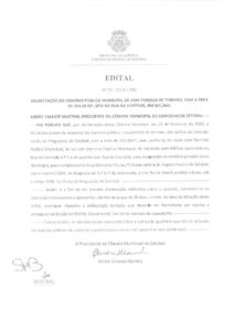miniatura de Edital nº 38